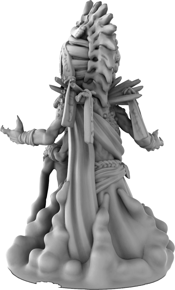 Brayan Nafarrate - Bestiary #5 - Shinigami #2 - DnD/TTRPG Figure/Miniature