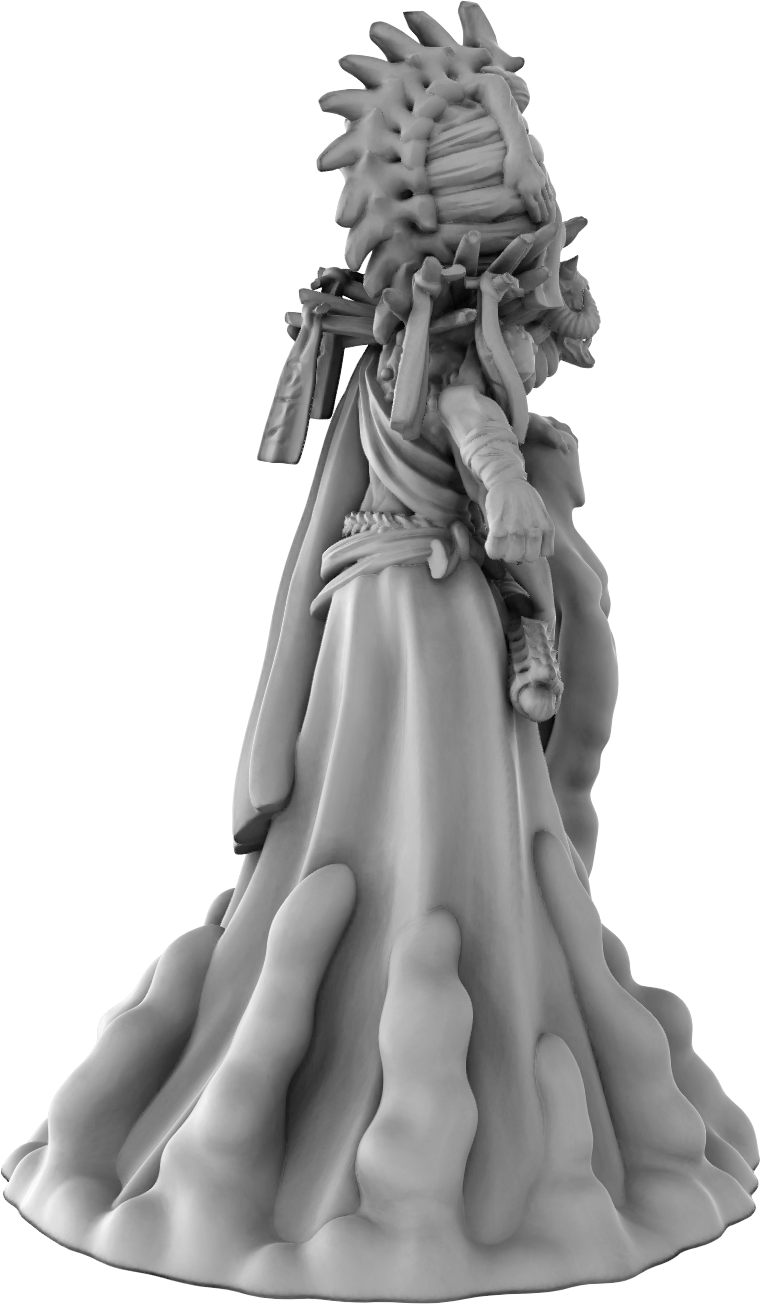 Brayan Nafarrate - Bestiary #5 - Shinigami #3 - DnD/TTRPG Figure/Miniature