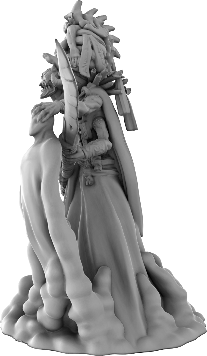 Brayan Nafarrate - Bestiary #5 - Shinigami #3 - DnD/TTRPG Figure/Miniature