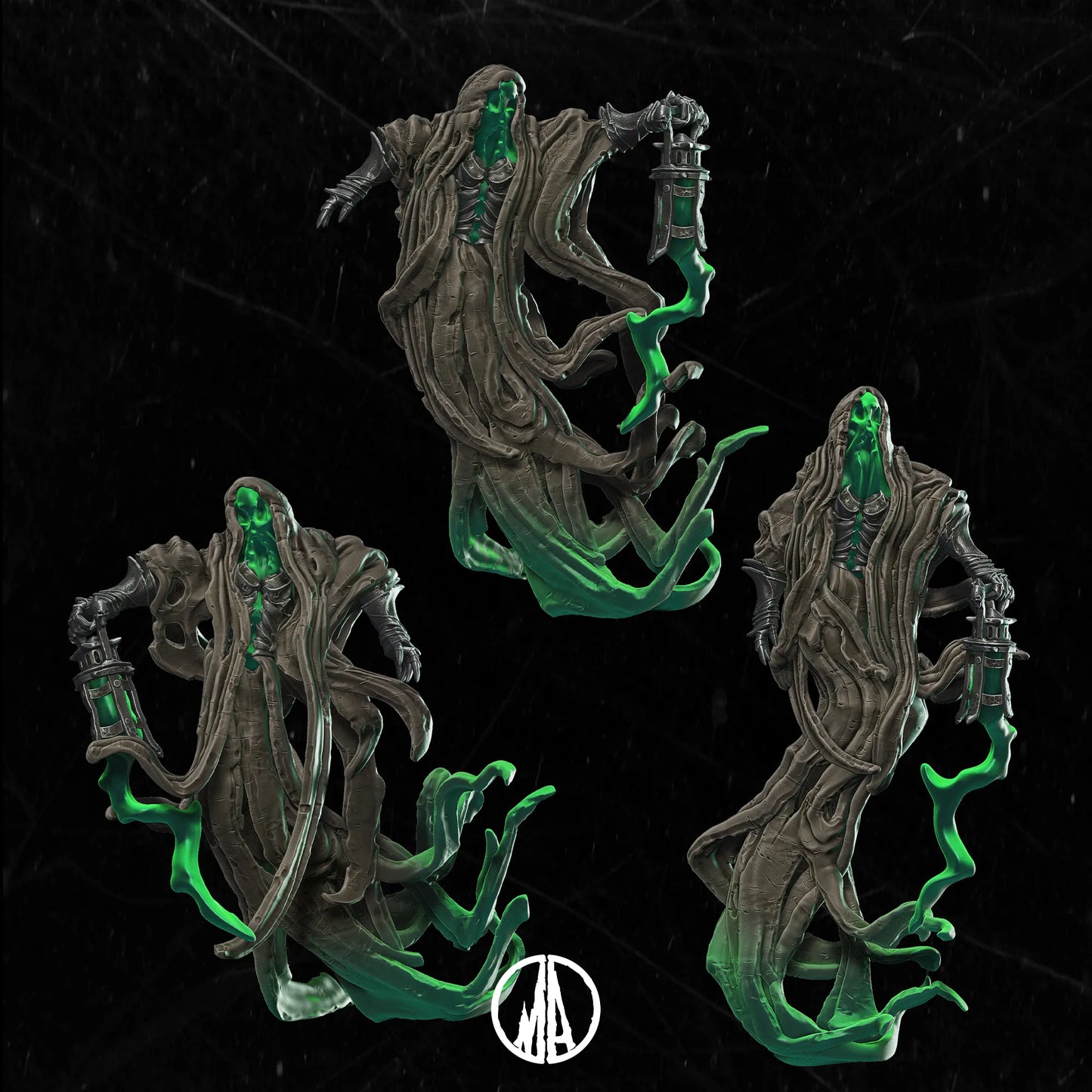 Monolith Arts - Lost Souls II - Shrieking Hag - DnD/TTRPG Figure/Miniature