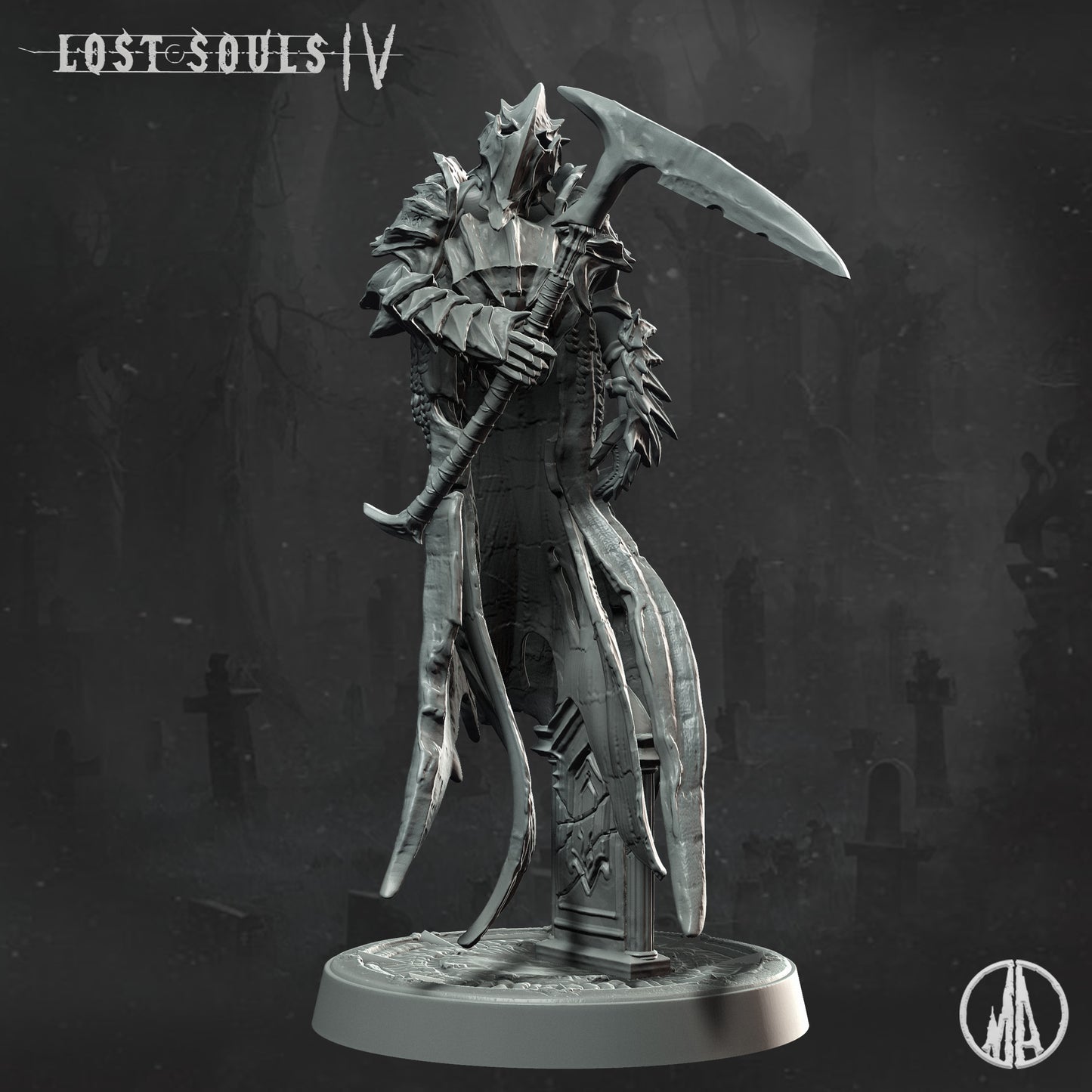 Monolith Arts - Lost Souls IV - Silent Phantom #2 - DnD/TTRPG Figure/Miniature
