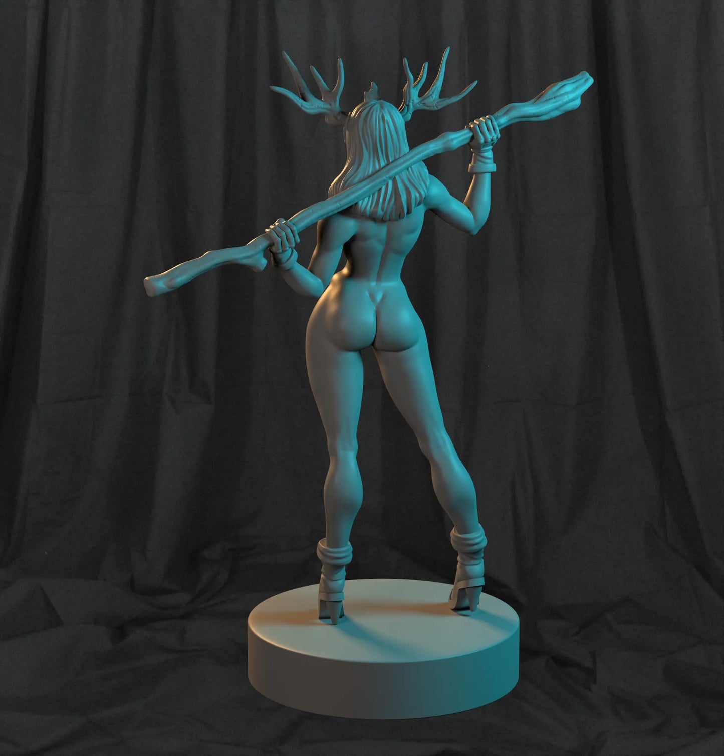 Clover Leaves - Fighter Girl #2 - Sira - 75mm Pin Up/Figure/Model/Diorama
