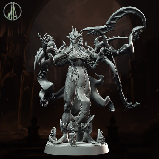 Monolith Arts - Underworld Creatures - Siren #2 - DnD/TTRPG Figure/Miniature