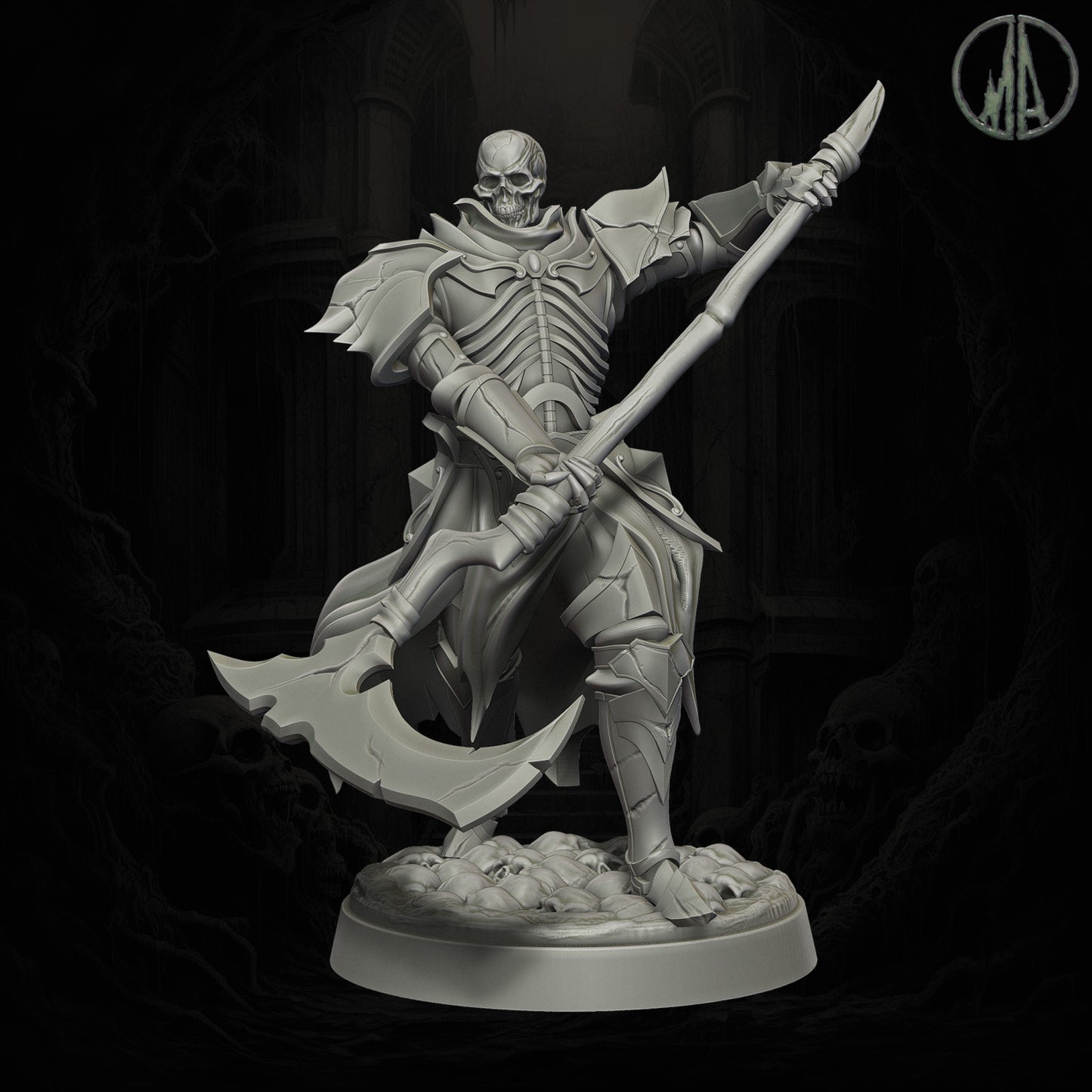 Monolith Arts - Echoes of the Void - Skeletal Minion #1 - DnD/TTRPG Figure/Miniature