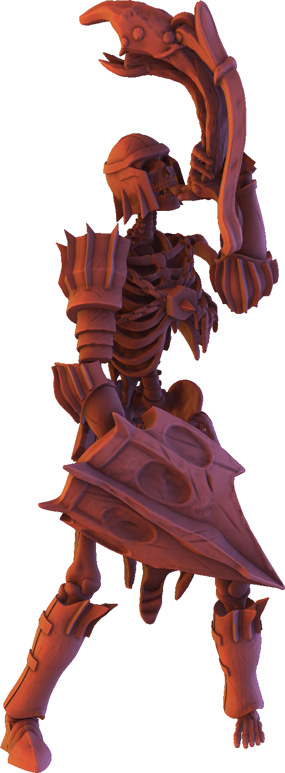 Monolith Arts - Skeletons - Command Group #2 - DnD/TTRPG Figure/Miniature