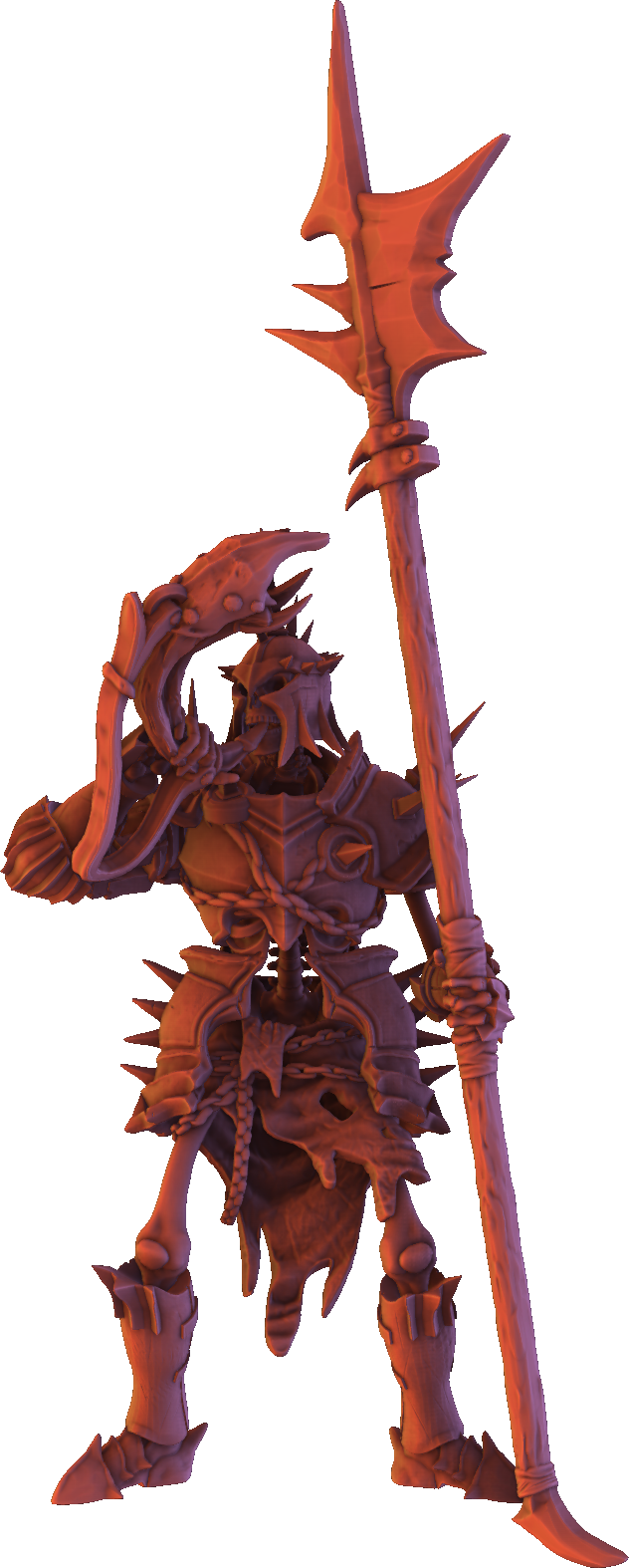 Monolith Arts - Skeletons - Command Group #1 - DnD/TTRPG Figure/Miniature