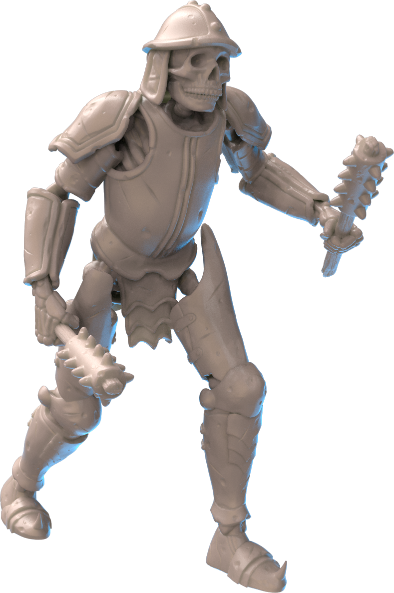 SRS Studios - StitchGhouls - Skeleton #1 - DnD/TTRPG/Roleplaying/Wargames