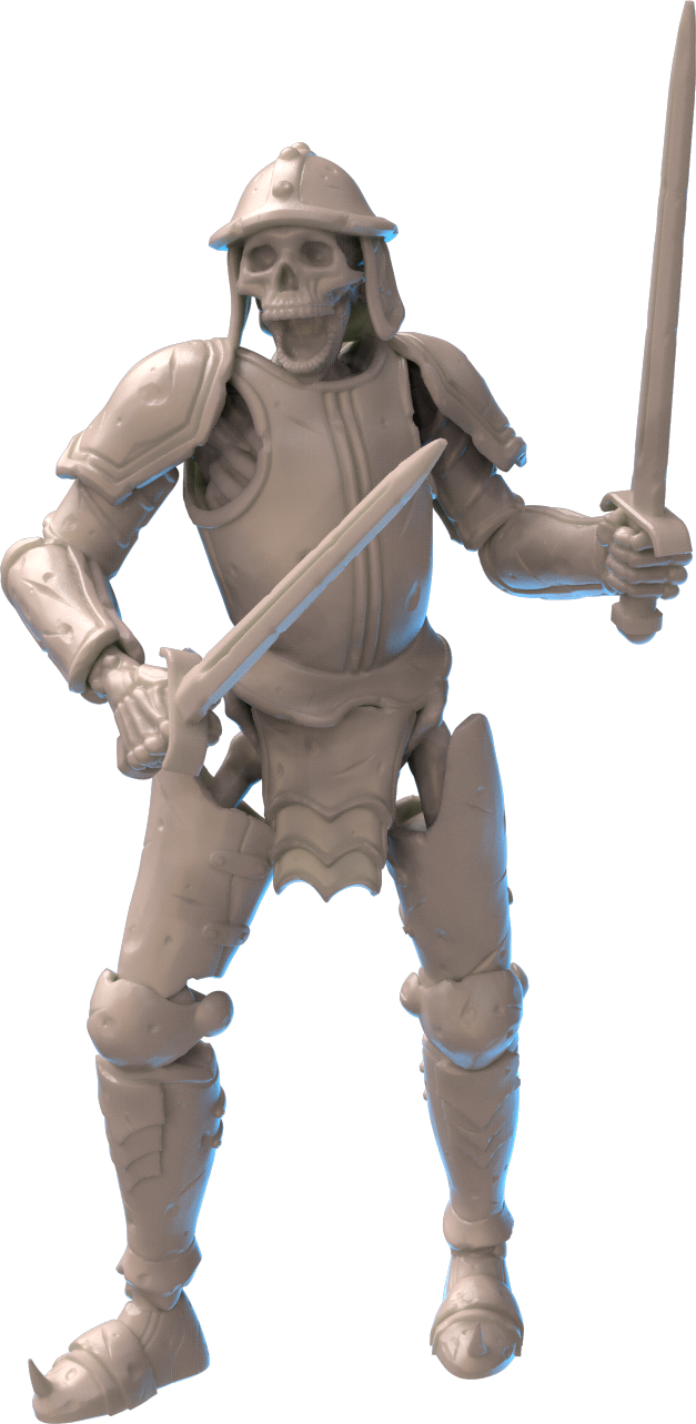 SRS Studios - StitchGhouls - Skeleton #2 - DnD/TTRPG/Roleplaying/Wargames