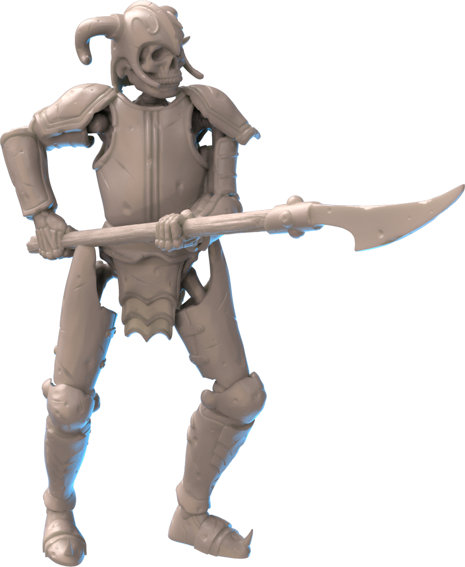 SRS Studios - StitchGhouls - Skeleton #2 - DnD/TTRPG/Roleplaying/Wargames