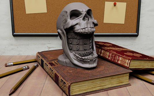 Crosslances - Universal/Perpetual/Reuseable Calender - Skull