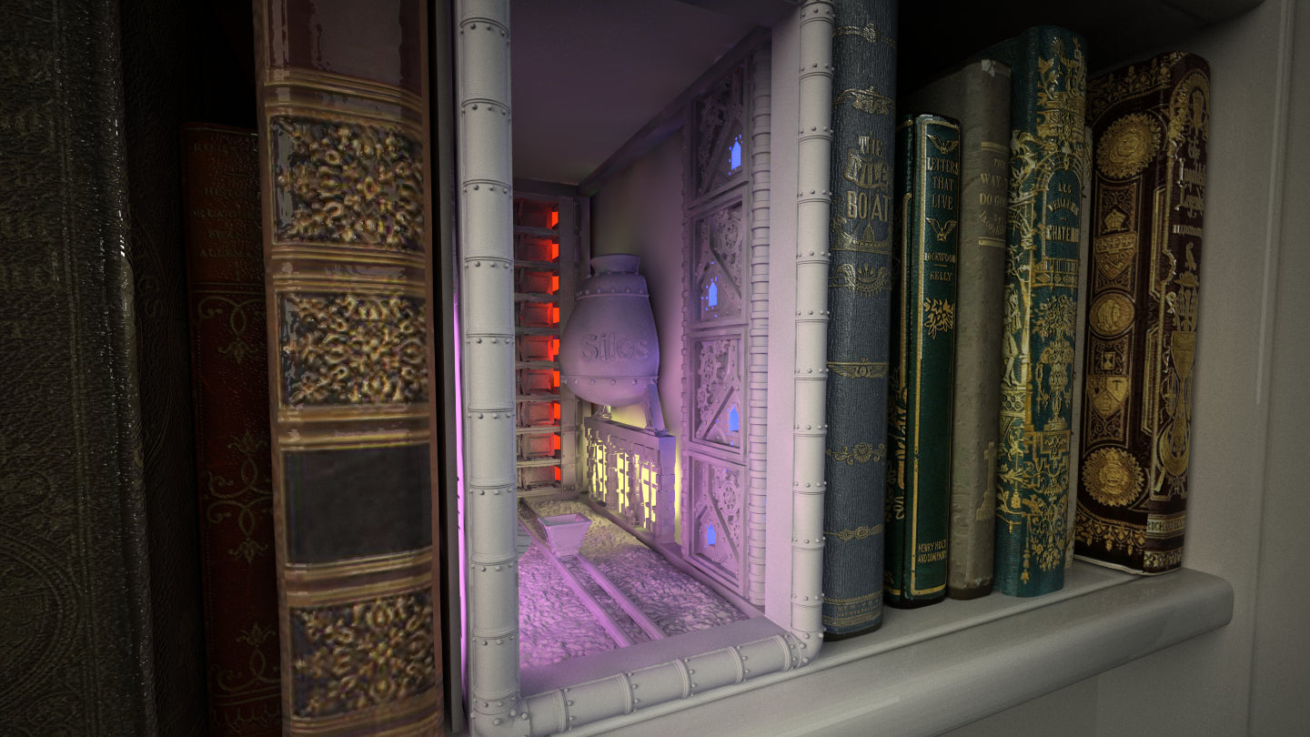 Crosslances - Book Nook/Shelf Insert - Slums