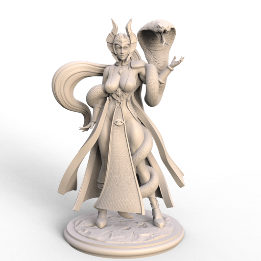 Ravi - Fantasy Girls #3 -  Serpentia the Snake Mage - 75mm Pin Up/Figure/Model/Diorama