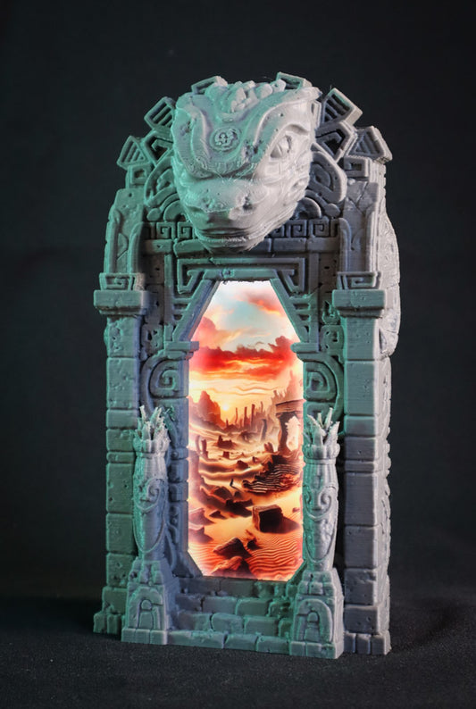 Calling Portals - Snake God - Animated TTRPG/DnD/Pathfinder Terrain