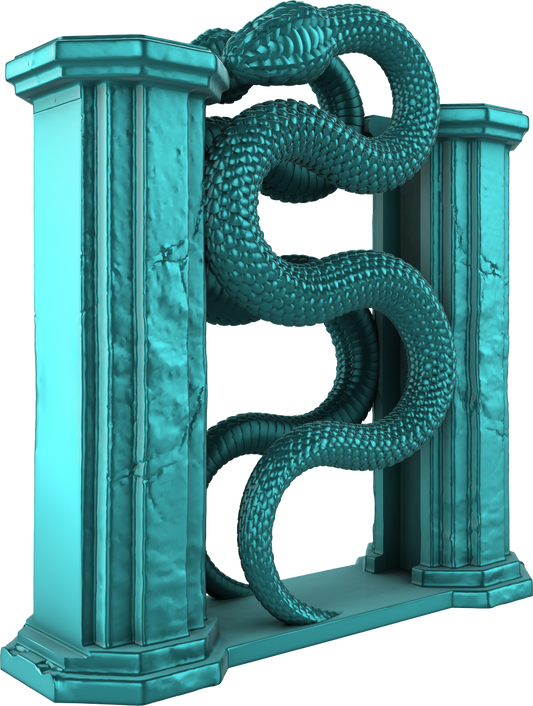 Digital Creative Works - Animal Phone Holder - Snake - Prop/Decoration
