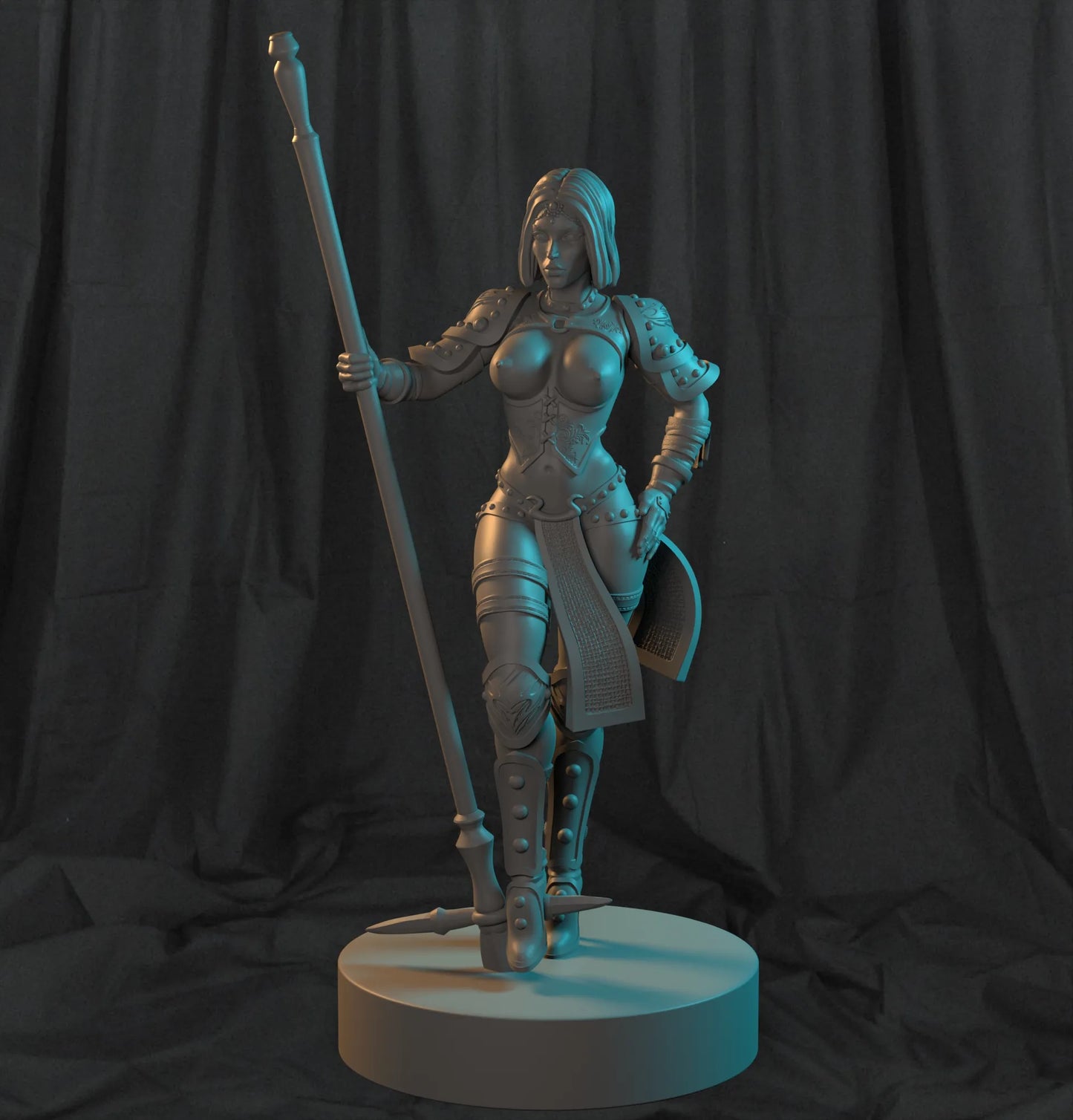 Clover Leaves - Fighter Girl #2 - Sofi - 75mm Pin Up/Figure/Model/Diorama