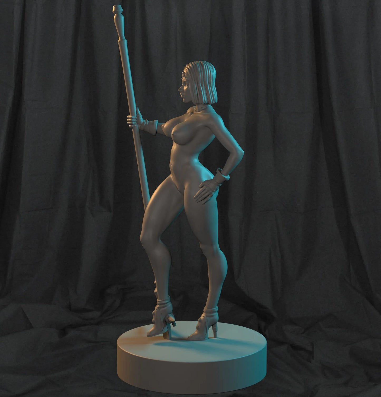 Clover Leaves - Fighter Girl #2 - Sofi - 75mm Pin Up/Figure/Model/Diorama