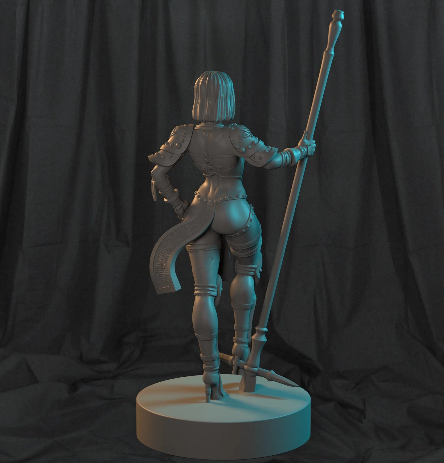 Clover Leaves - Fighter Girl #2 - Sofi - 75mm Pin Up/Figure/Model/Diorama