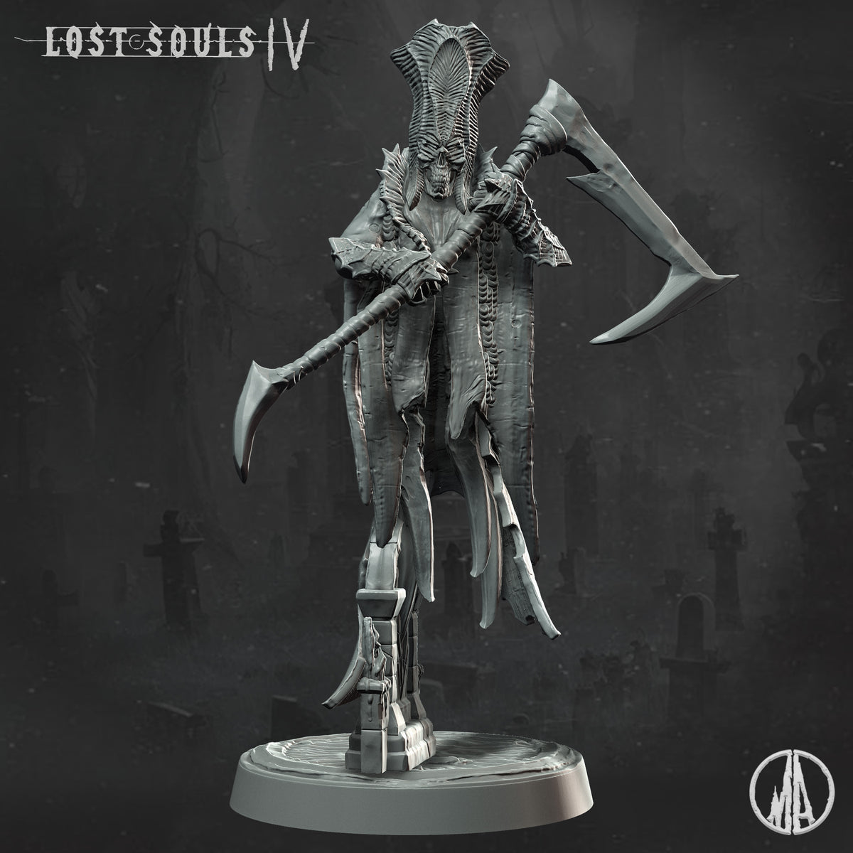 Monolith Arts - Lost Souls IV - Sorrowful Wail #3 - DnD/TTRPG Figure/Miniature