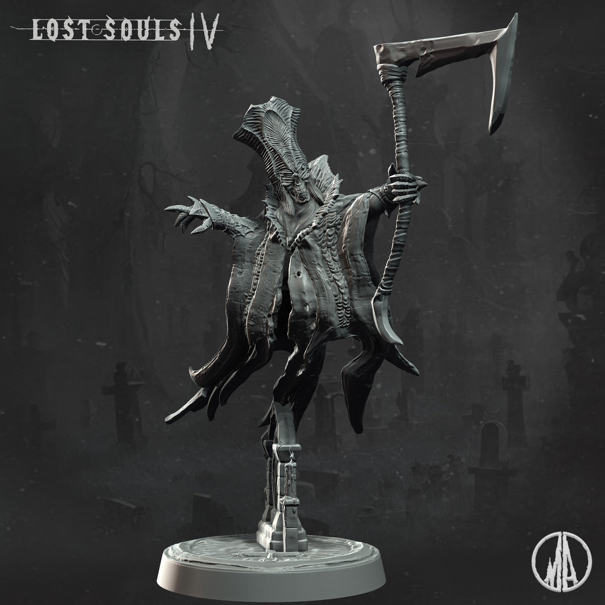 Monolith Arts - Lost Souls IV - Sorrowful Wail #4 - DnD/TTRPG Figure/Miniature