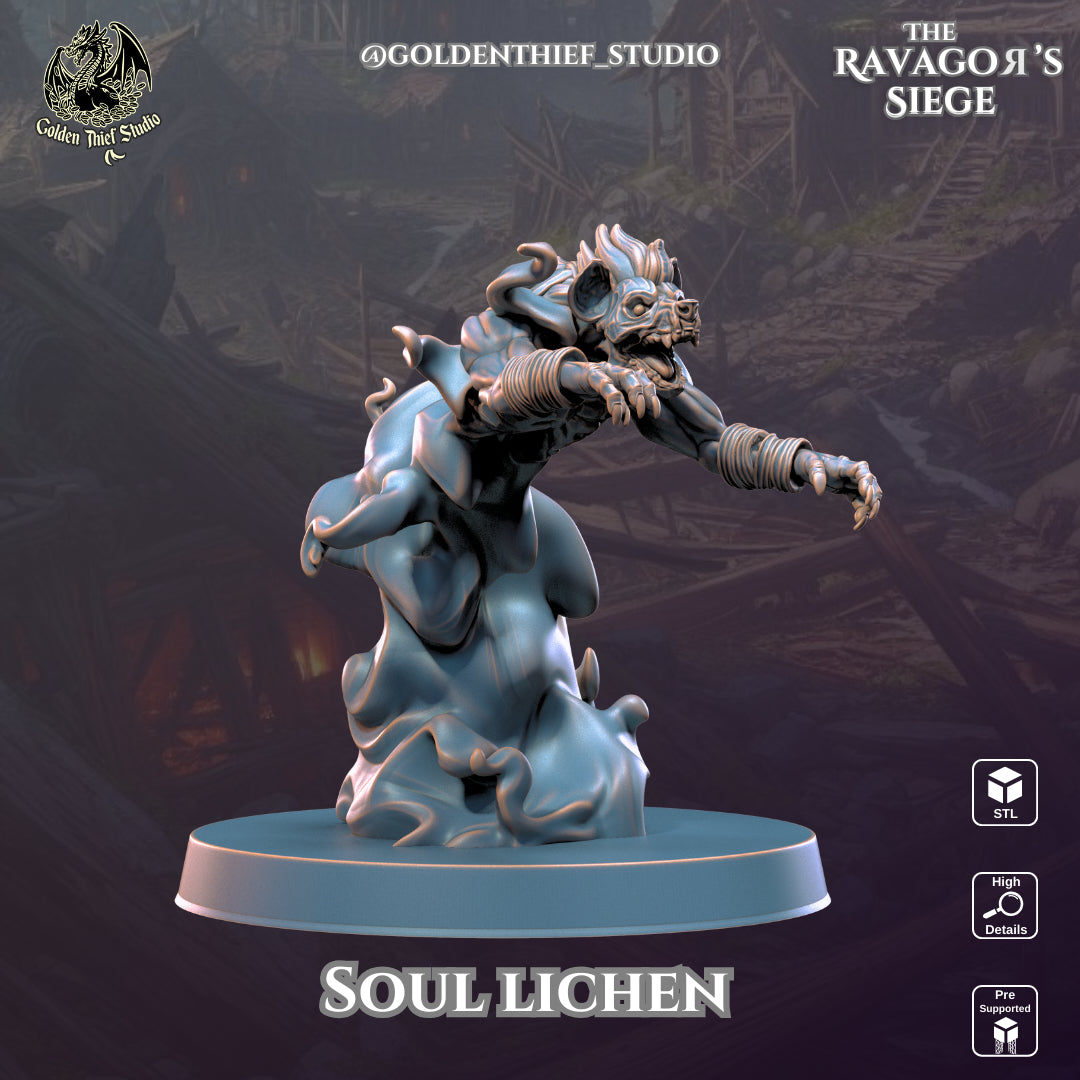 Golden Thief Studio - Soul Lichen - DnD/TTRPG Figure/Miniature