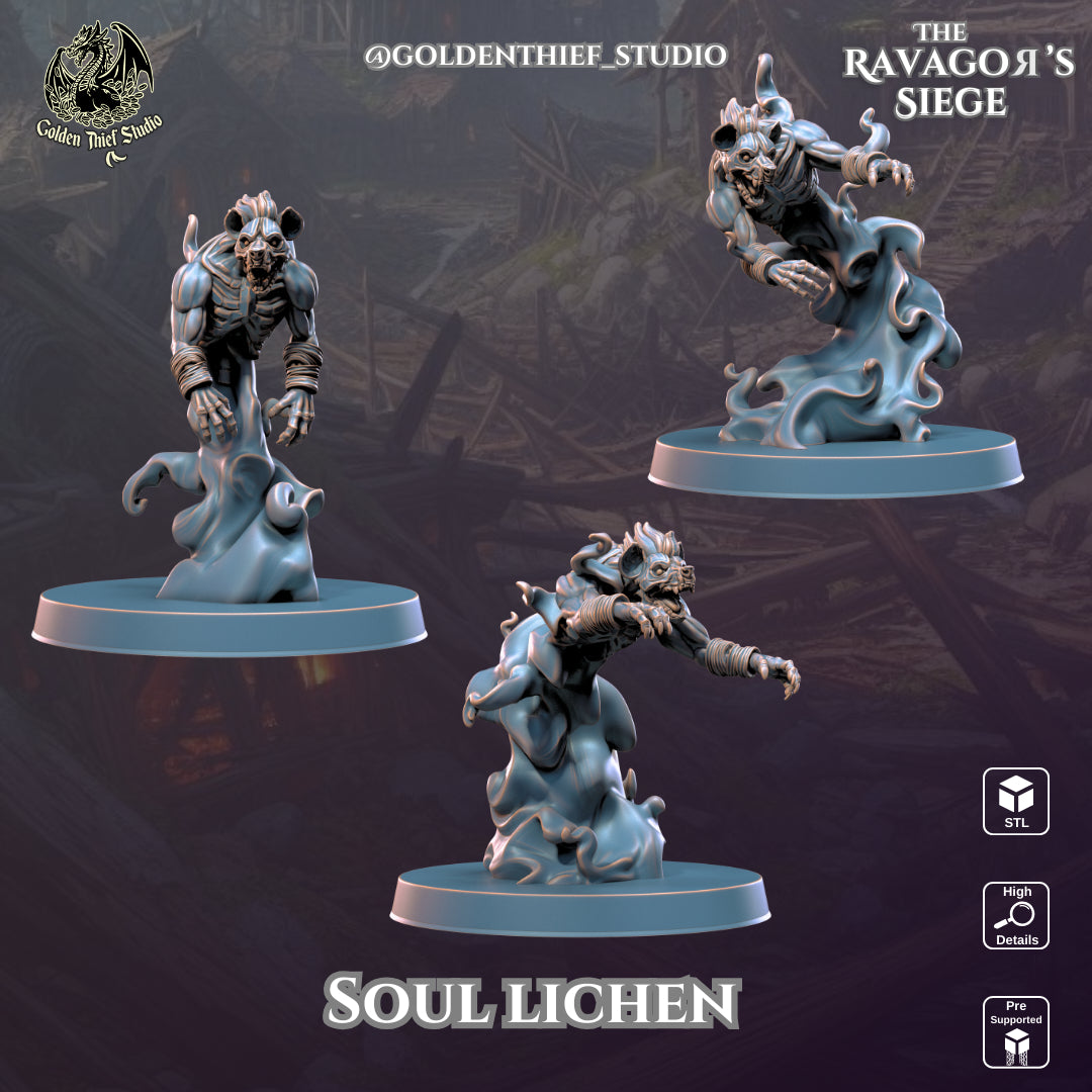 Golden Thief Studio - Soul Lichen - DnD/TTRPG Figure/Miniature