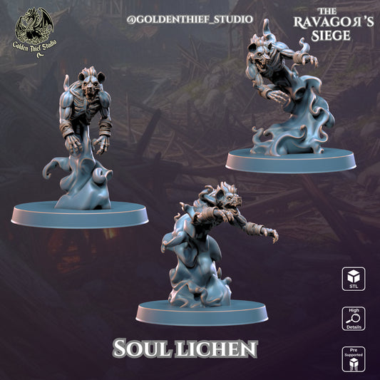 Golden Thief Studio - Soul Lichen - DnD/TTRPG Figure/Miniature