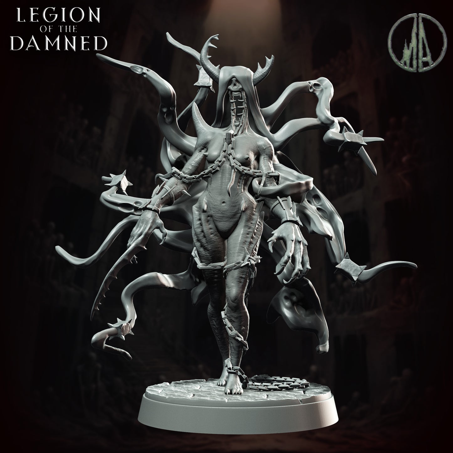 Monolith Arts - Legion of the Damned - Soul Drainer #1 - DnD/TTRPG Figure/Miniature