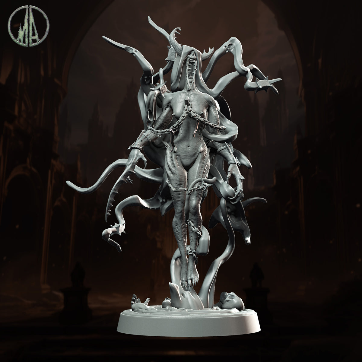 Monolith Arts - Underworld Creatures - Soul Drainer #3 - DnD/TTRPG Figure/Miniature