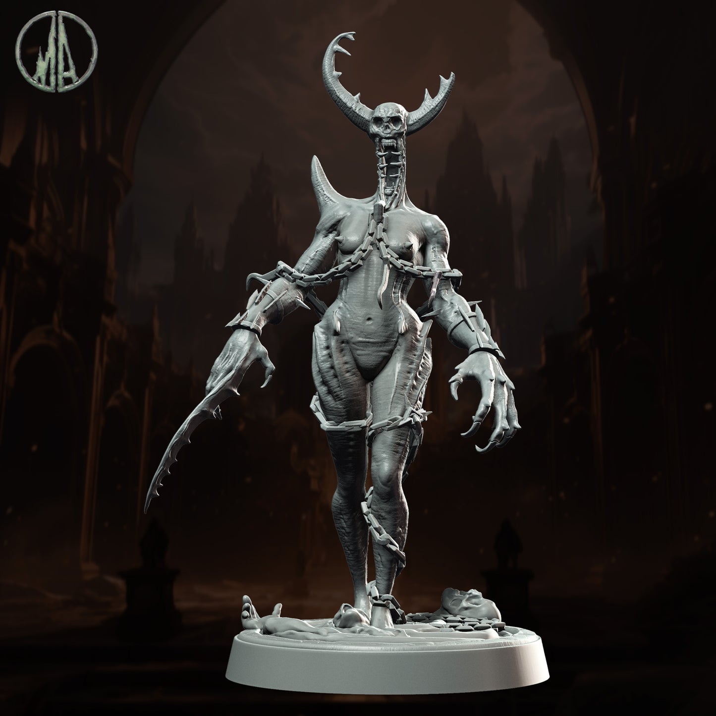 Monolith Arts - Underworld Creatures - Soul Drainer #4 - DnD/TTRPG Figure/Miniature