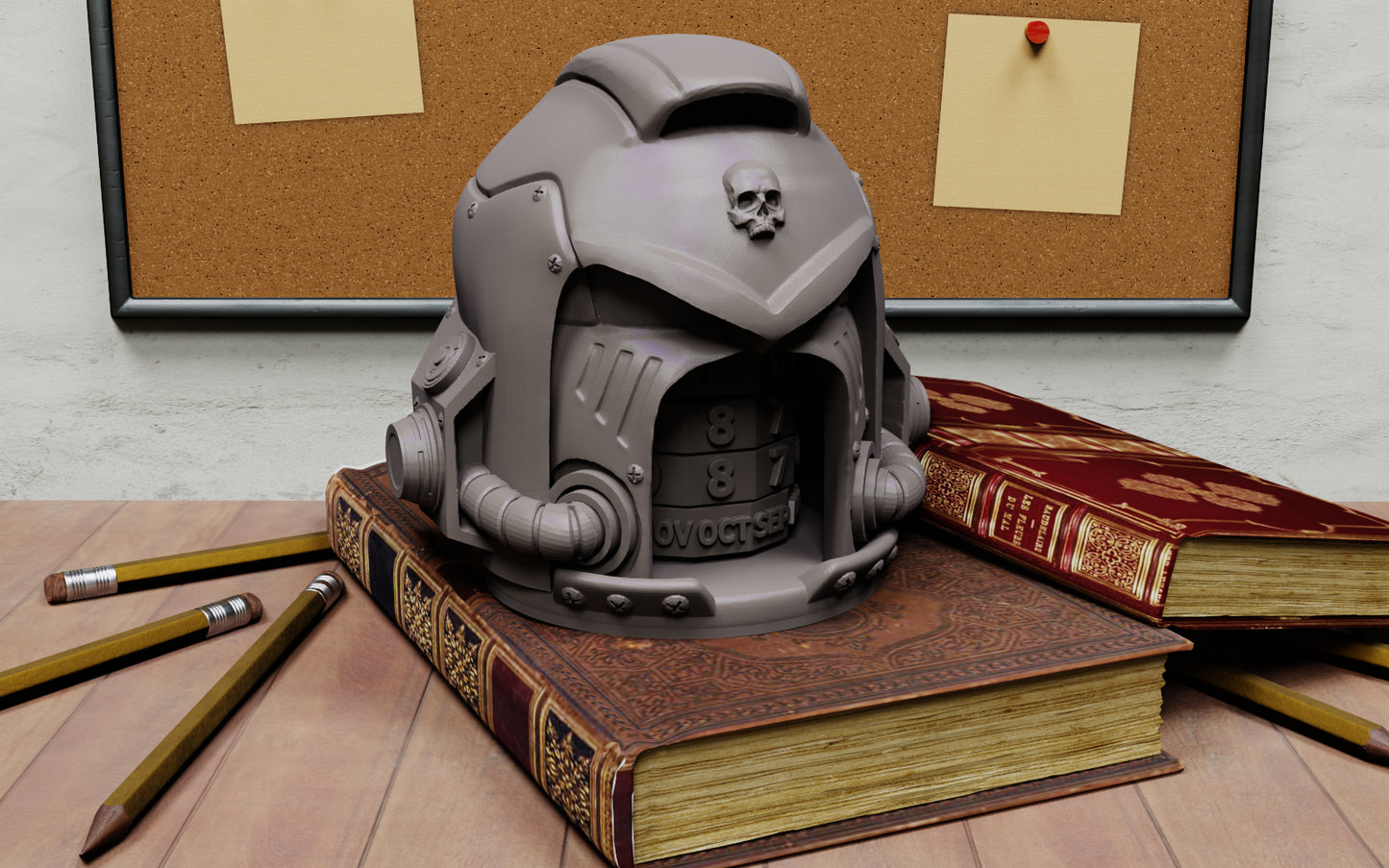 Crosslances - Universal/Perpetual/Reuseable Calender - Space Helmet