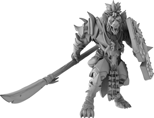 Brayan Nafarrate - Gnoll Spear #1 - DnD/TTRPG Figure/Miniature