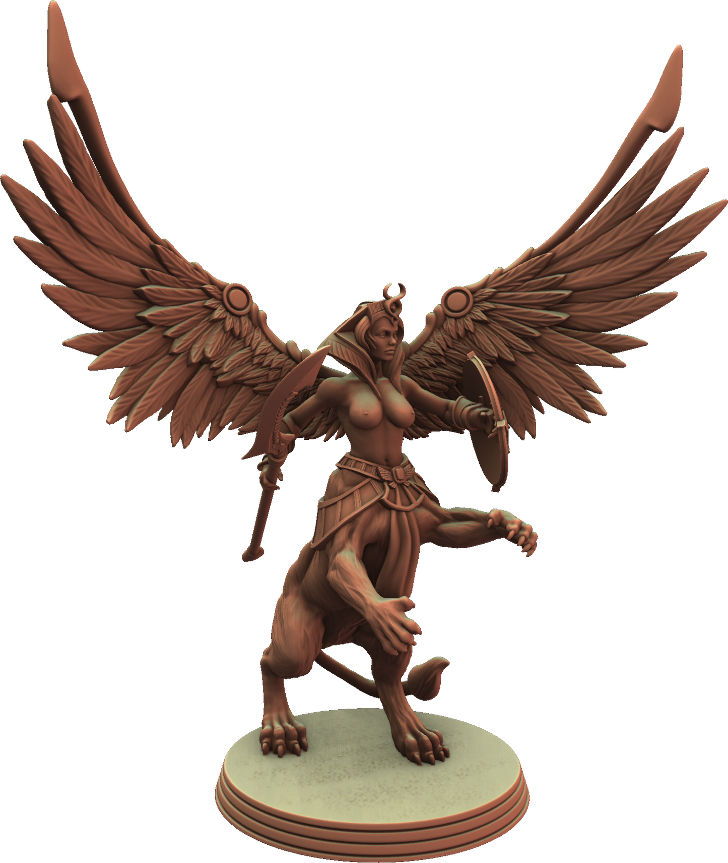 Jugglers Miniatures - Egyptians - Sphinx - 75mm Pin Up/Figure/Model/Diorama