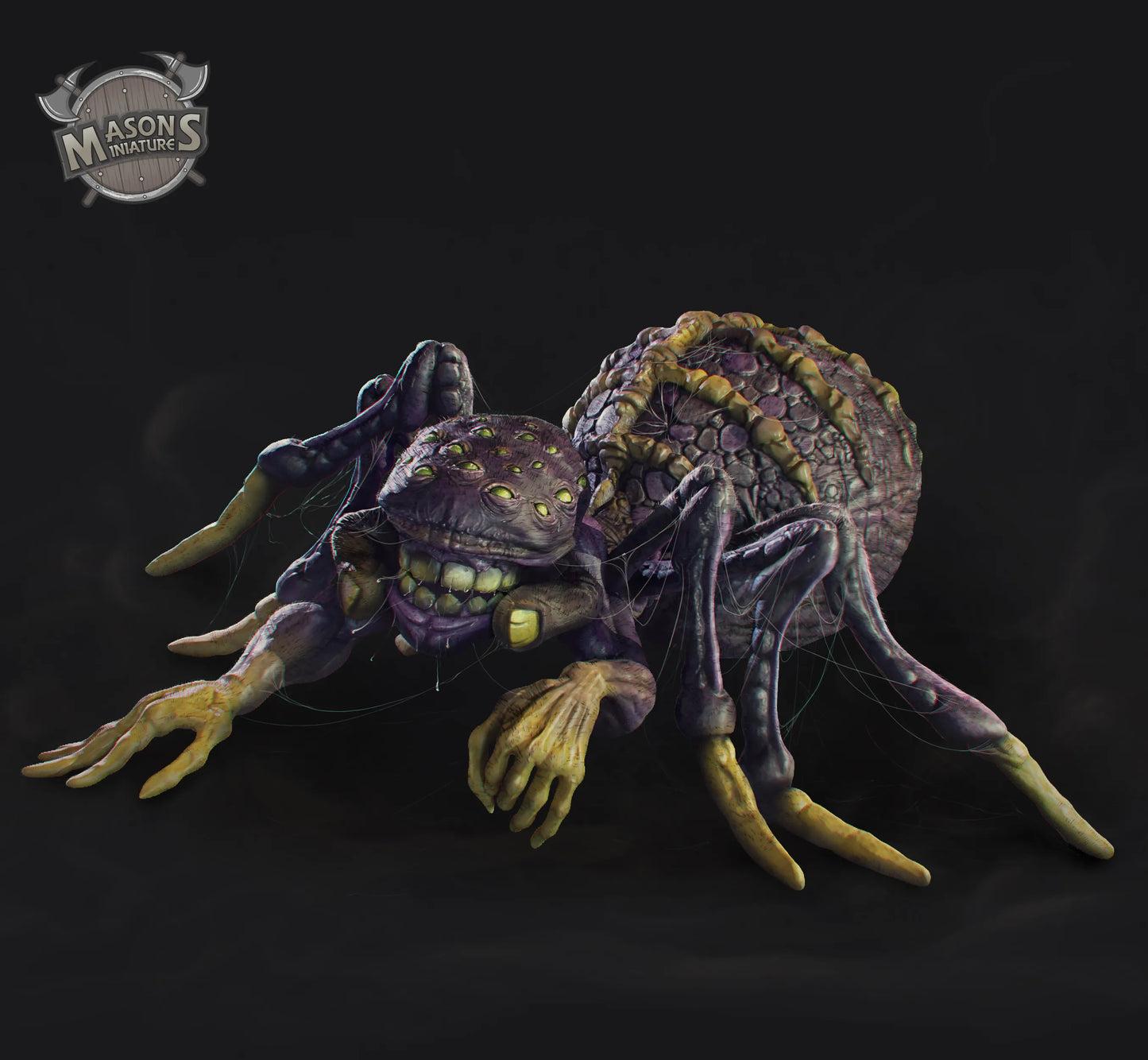 Masons Miniatures - Abyss Dwellers - Giant Spider - DnD/TTRPG Figure/Miniature