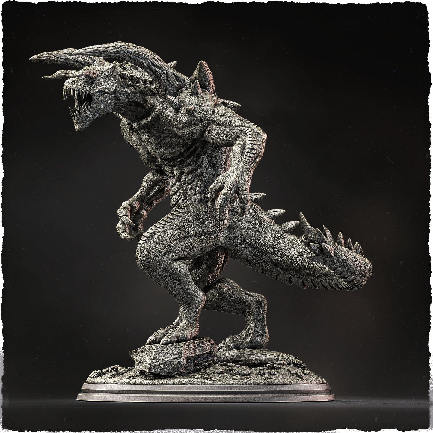 Evox Arts - Arcanterra #1 - Spinebrute - DnD/TTRPG Figure/Miniature