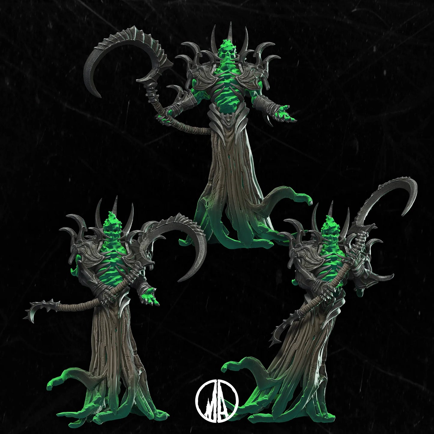 Monolith Arts - Lost Souls II - Spiteful Sorcerer - DnD/TTRPG Figure/Miniature