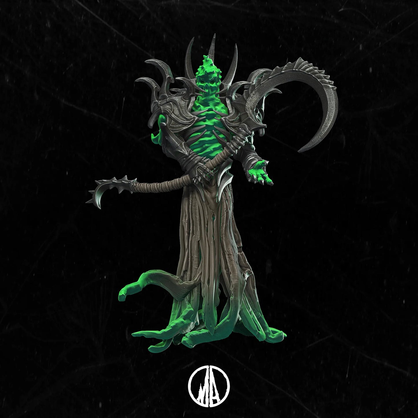 Monolith Arts - Lost Souls II - Spiteful Sorcerer - DnD/TTRPG Figure/Miniature