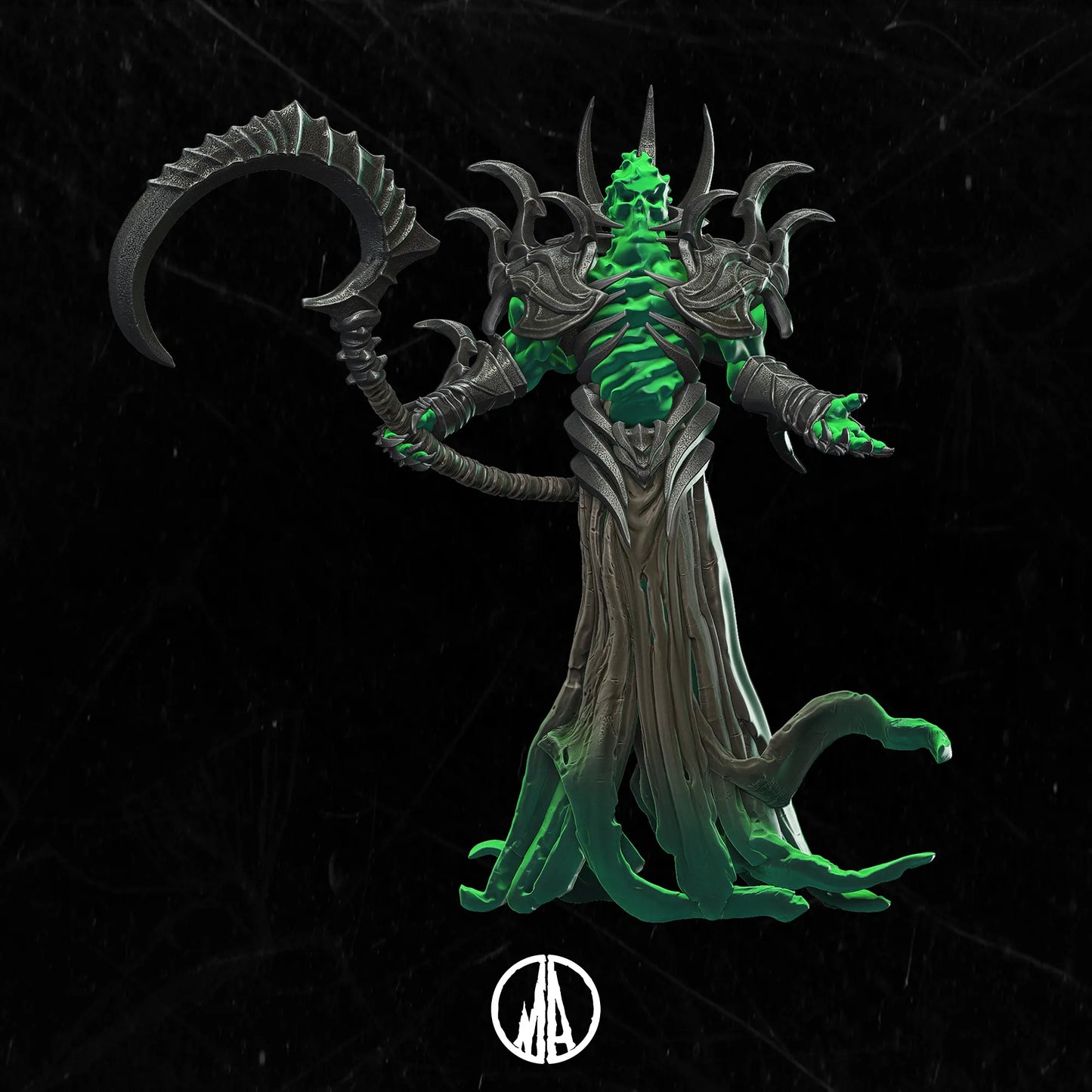 Monolith Arts - Lost Souls II - Spiteful Sorcerer - DnD/TTRPG Figure/Miniature