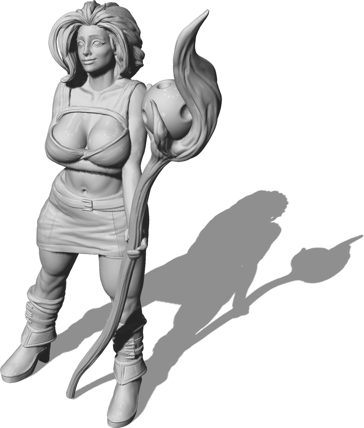 LeemanPrintables - Enforcers - Staff - 75mm Pin Up/Figure/Model/Diorama