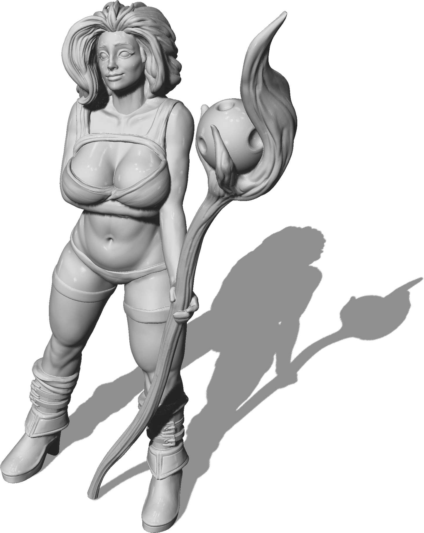 LeemanPrintables - Enforcers - Staff - 75mm Pin Up/Figure/Model/Diorama