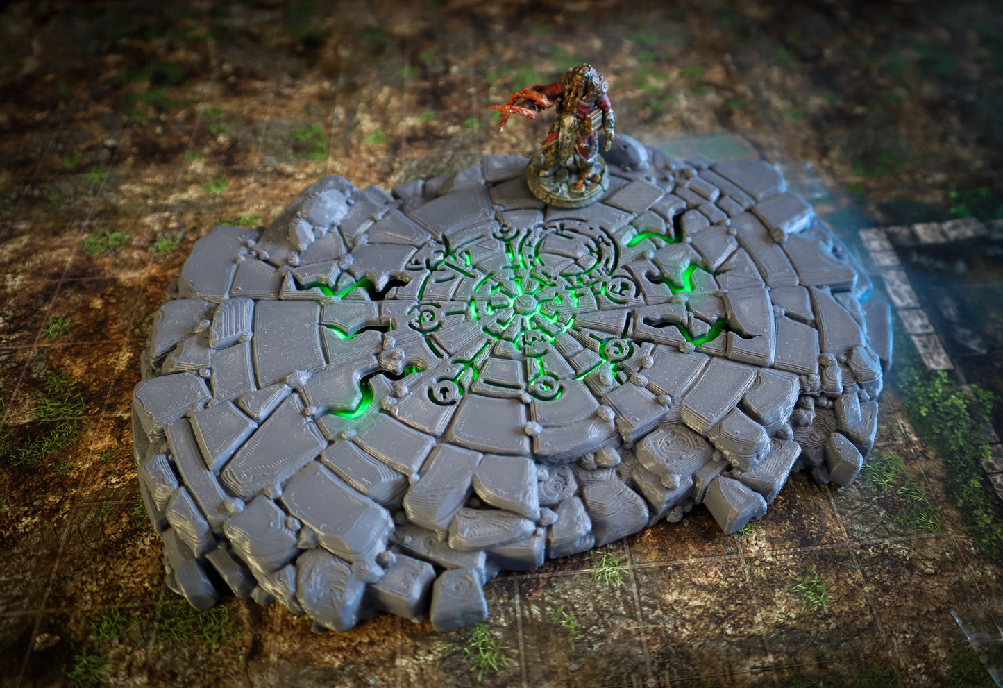 Calling Portals - Forgotten Font - Animated TTRPG/DnD/Pathfinder Terrain