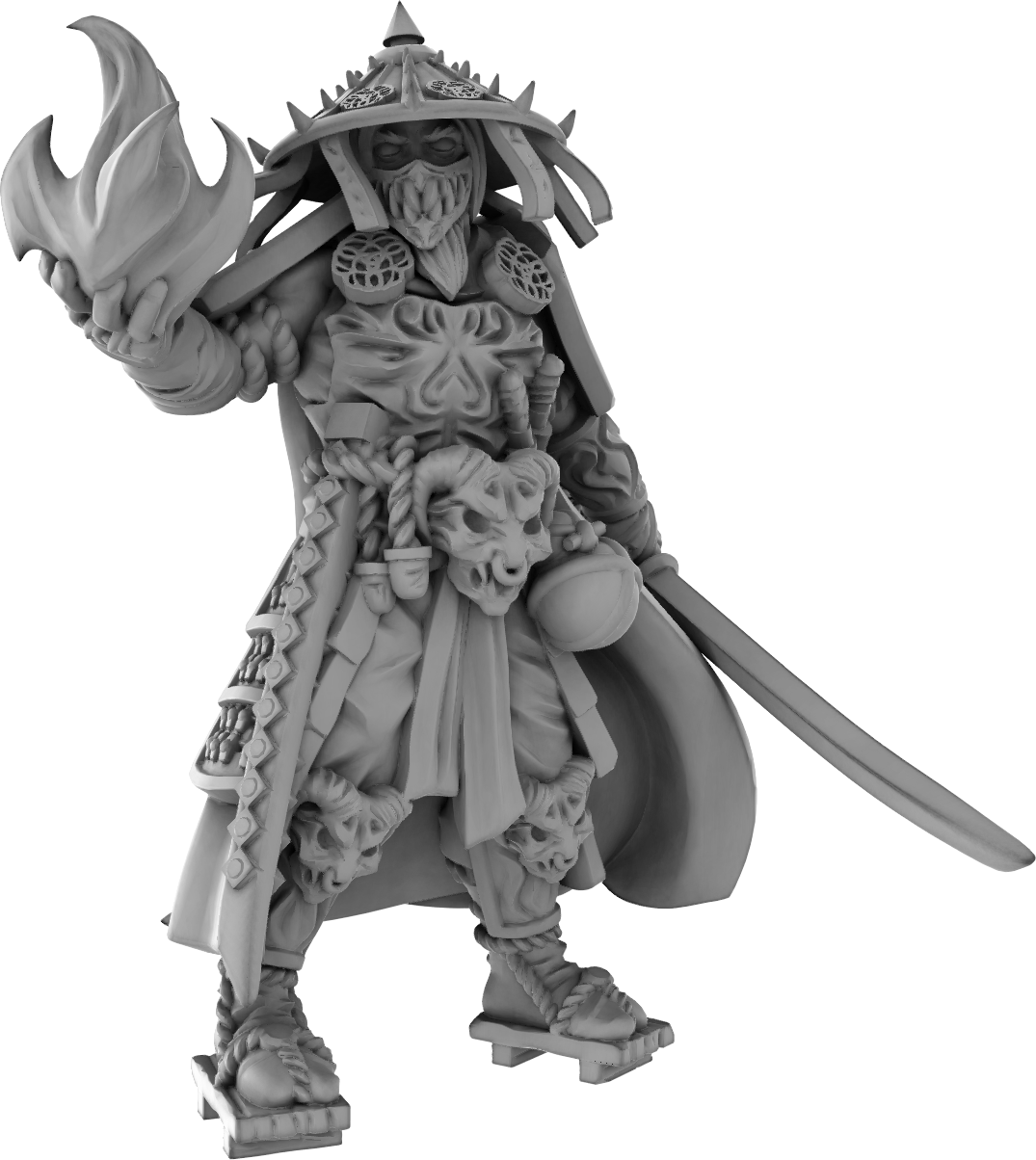 Brayan Nafarrate - Bestiary #5 - Susanoo #2 - DnD/TTRPG Figure/Miniature