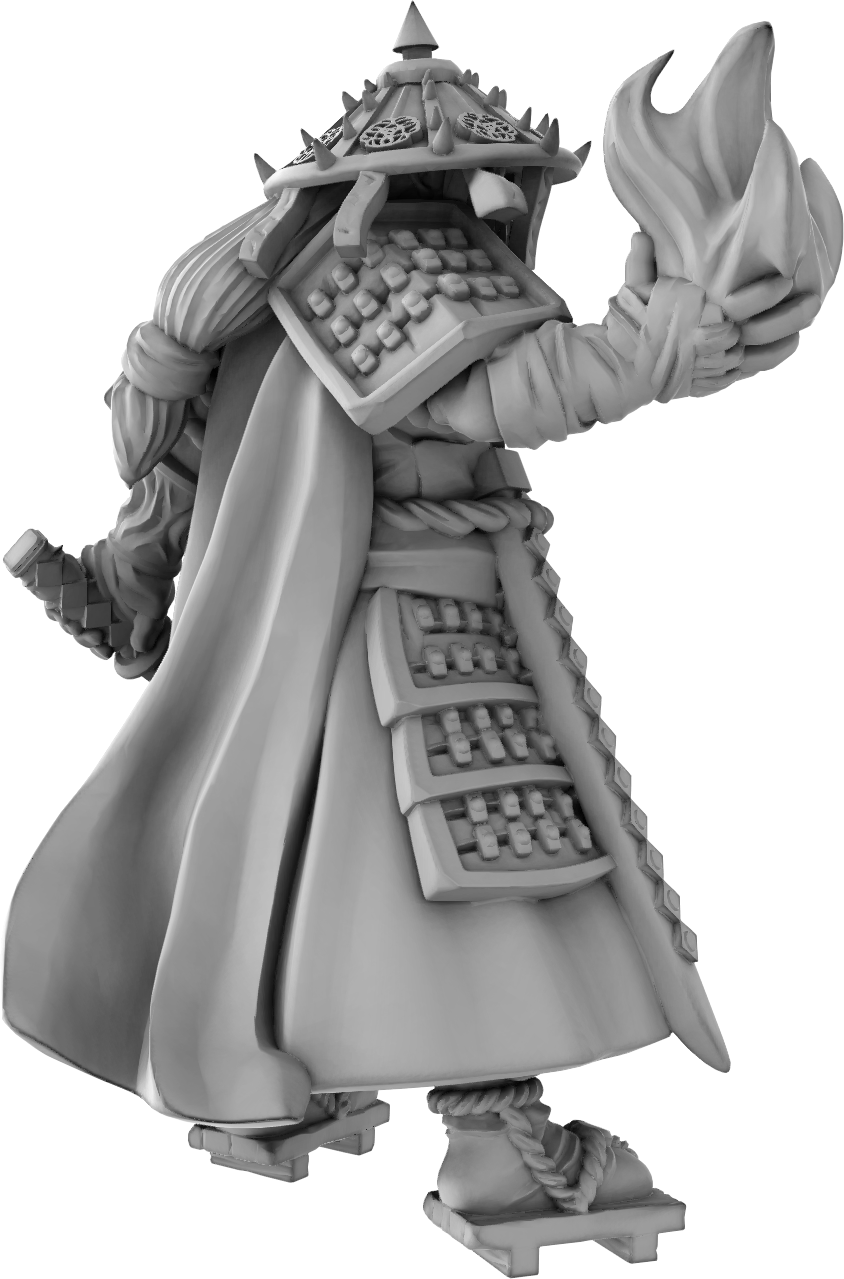 Brayan Nafarrate - Bestiary #5 - Susanoo #2 - DnD/TTRPG Figure/Miniature