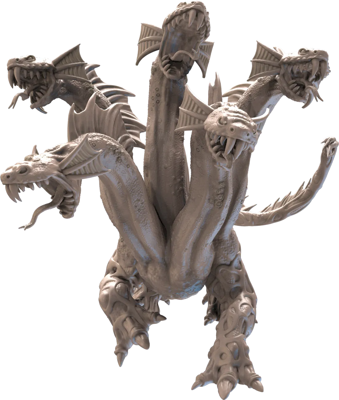 Sync Ratio - Mire Minions - Swamp Hydra - DnD/TTRPG Figure/Miniature