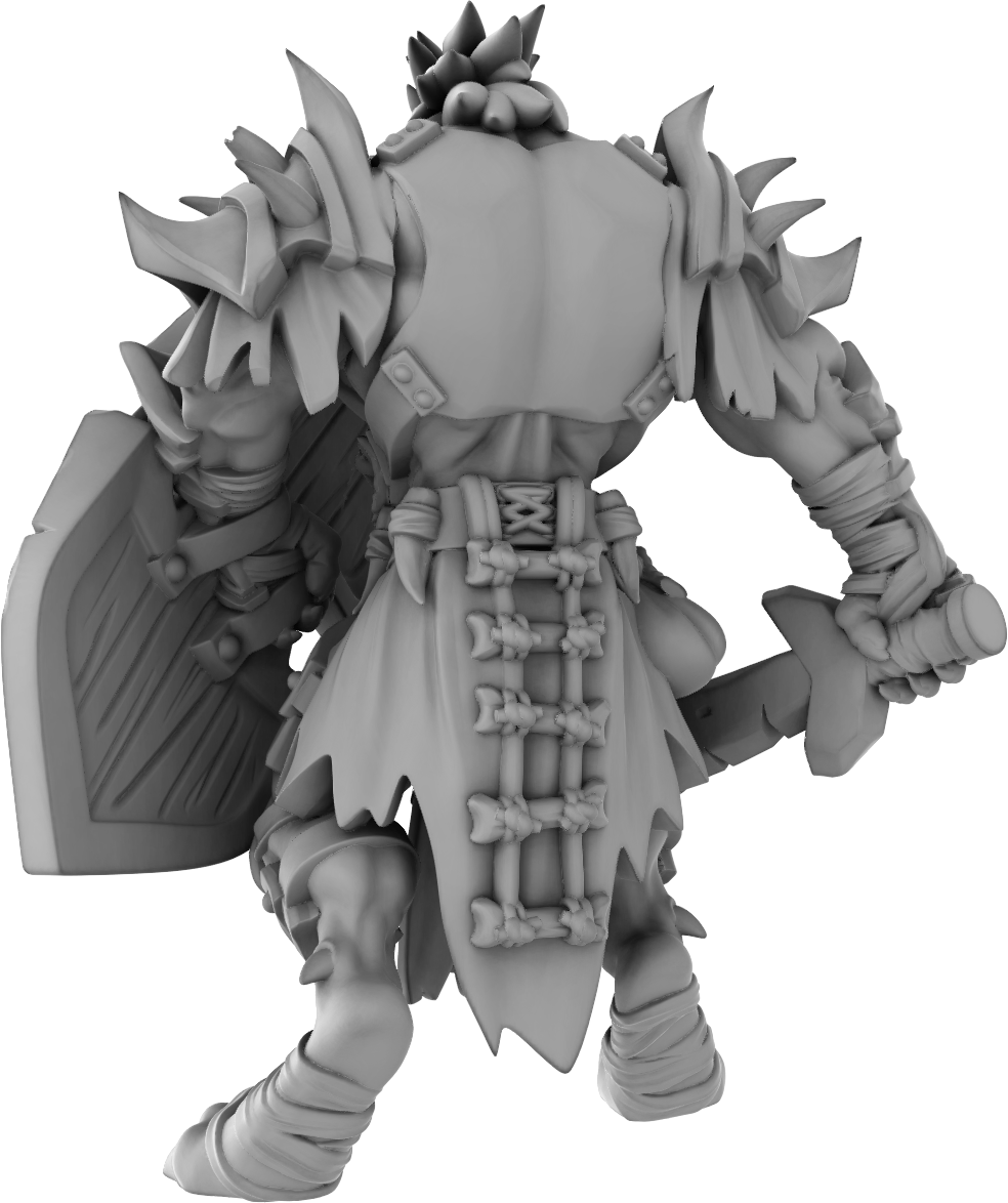 Brayan Nafarrate - Gnoll Sword #1 - DnD/TTRPG Figure/Miniature