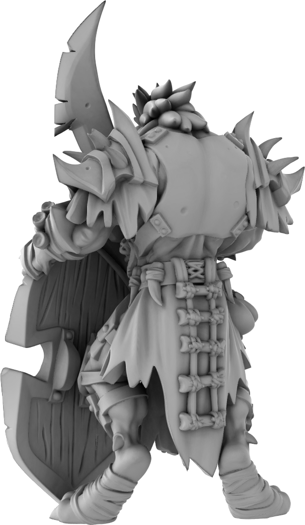 Brayan Nafarrate - Gnoll Sword #2 - DnD/TTRPG Figure/Miniature