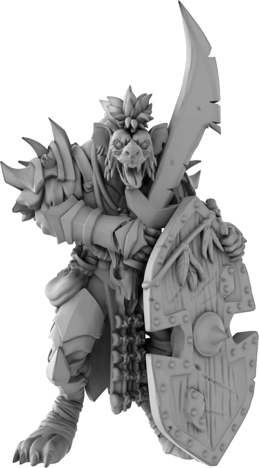 Brayan Nafarrate - Gnoll Sword #2 - DnD/TTRPG Figure/Miniature