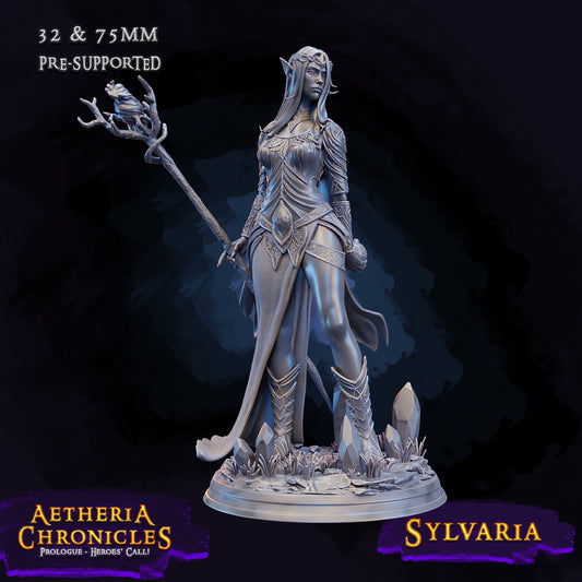 Mystic Makers - Aetheria Chronicles - Sylvaria - 75mm Pin Up/Figure/Model/Diorama