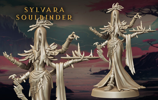 Lily's Minis - Guardian Sisters - Aria Silveredge - 75mm Pin Up/Figure/Model/Diorama