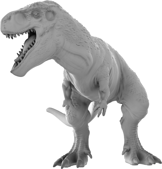 Dinoworld - Kingdoms #2 - T-Rex - DnD/Pathfinder/TTRPG Figure