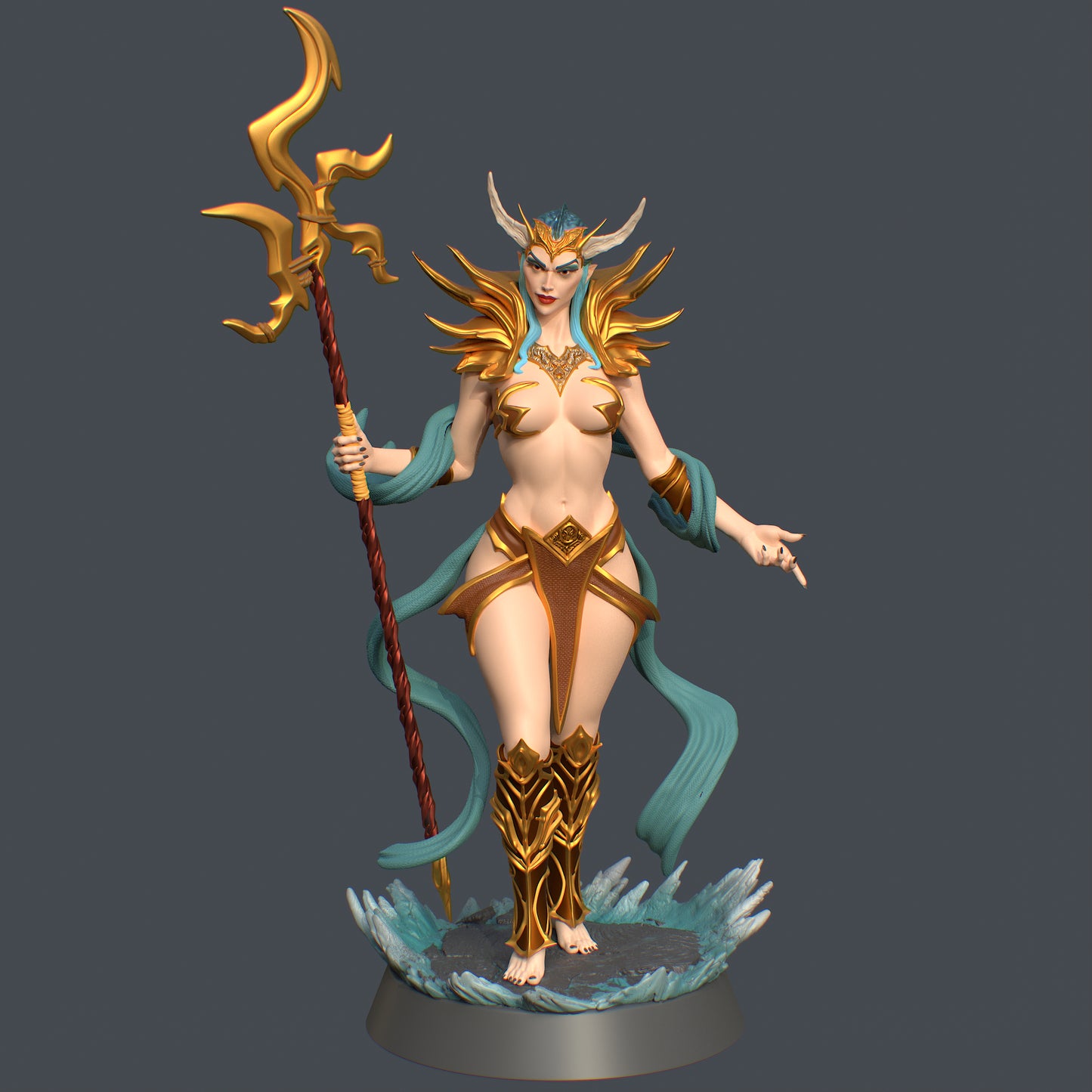 Mystic Makers Miniatures - Vexaria - 75mm Pin Up/Figure/Model/Diorama